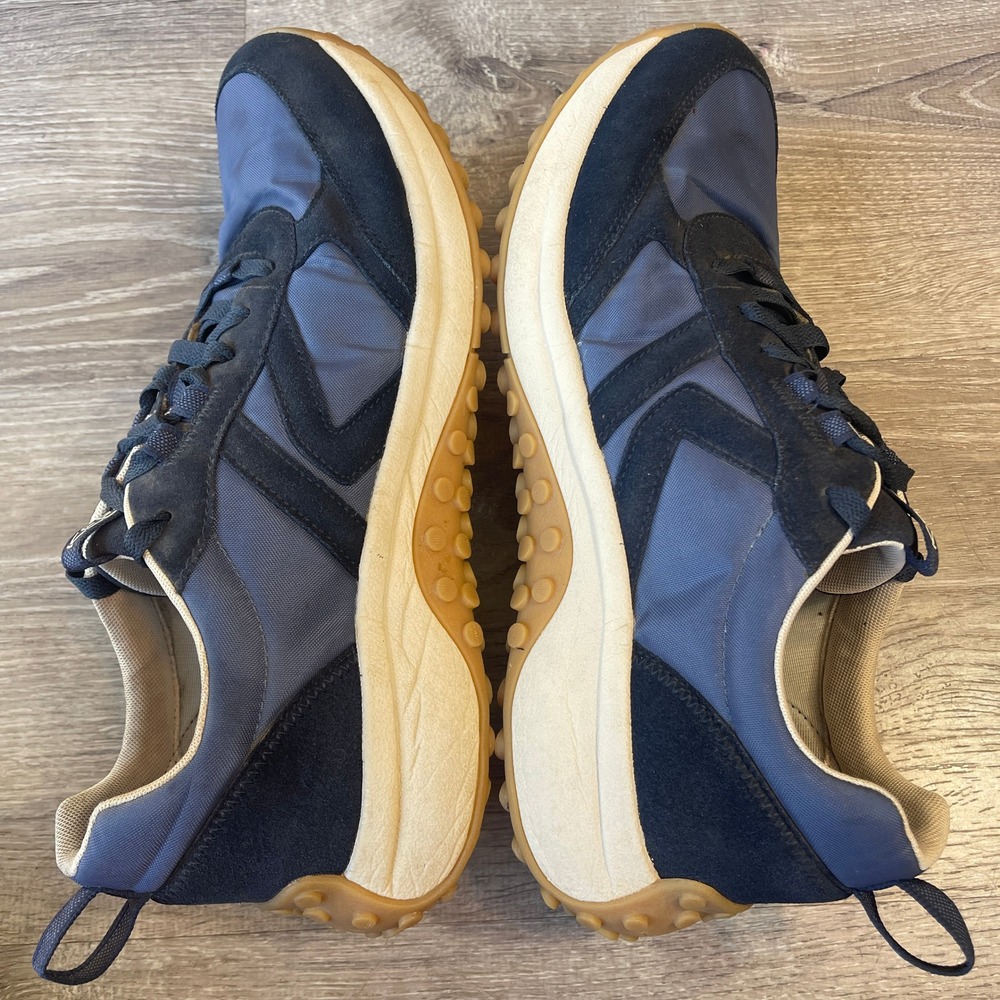 Keen Highland Arway Mens Navy Blue Suede Trail Sneakers Size 14 1030776